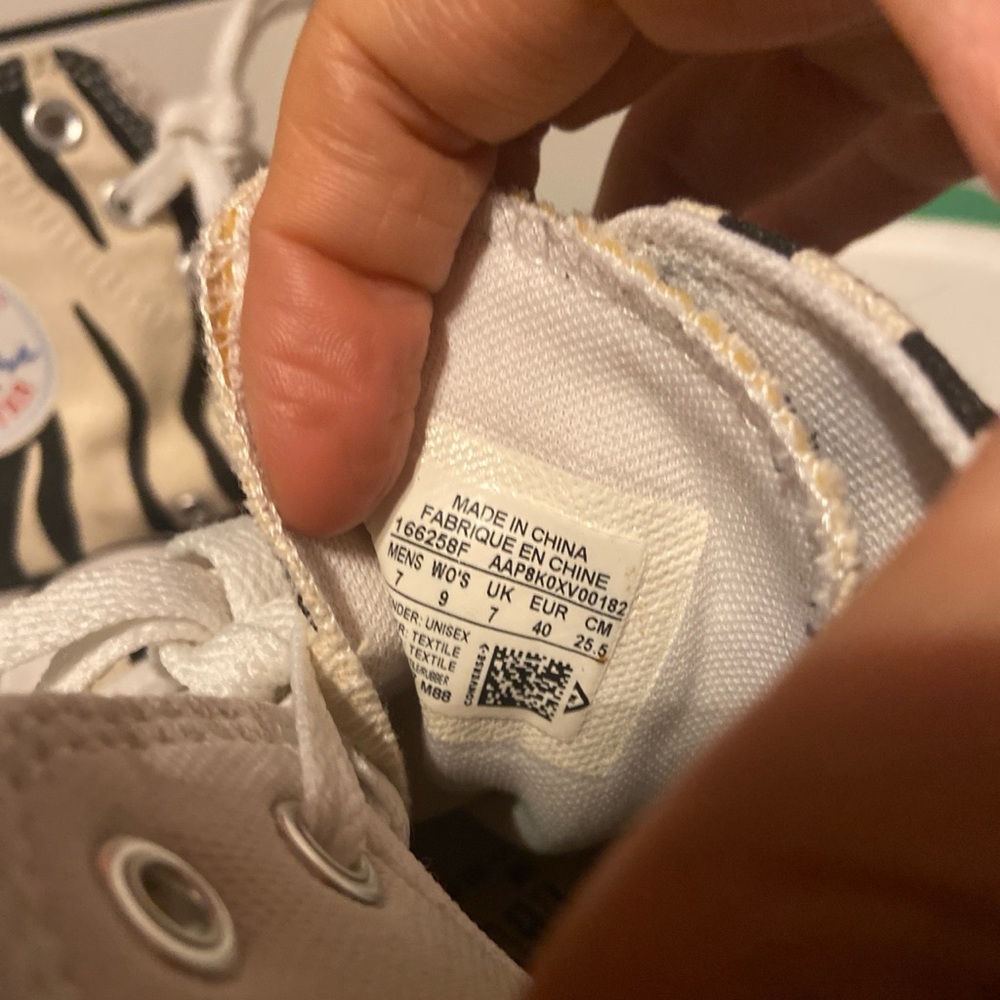 Converse high tops Zebra Print - Picture 3 of 5